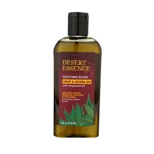 Desert Essence Soothing Jojoba & Hemp Oil Blend 4 Oz